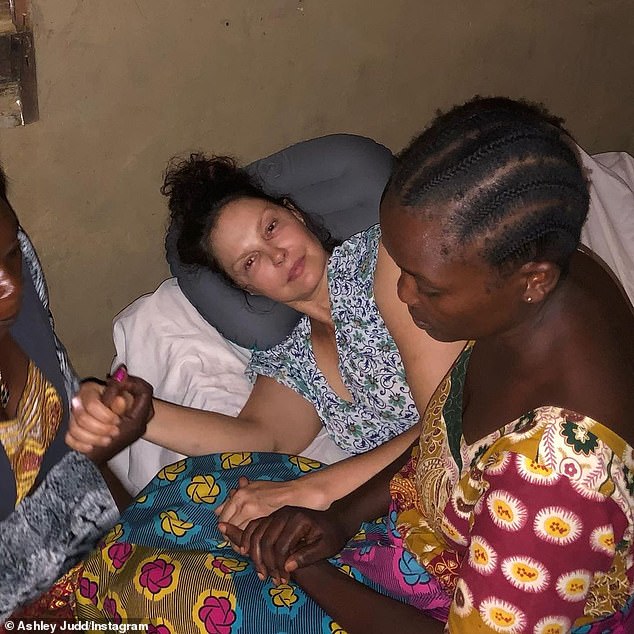Mind before matter: Judd then said her dedication to meditation helped her greatly while she sought medical attention