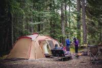 Sale to REI members for hiking and camping