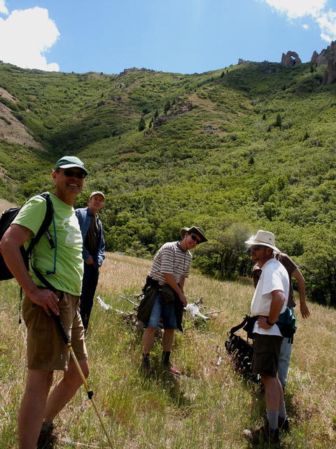 Lunch break in the Oquirrhs