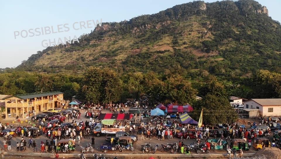 Asogli State kicks off Te Za 2022 with hike on Adaklu Mountain 