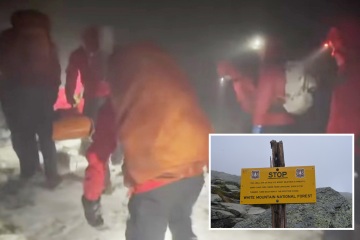 Last haunting message from a hiker to his wife before he died of hypothermia in the snow