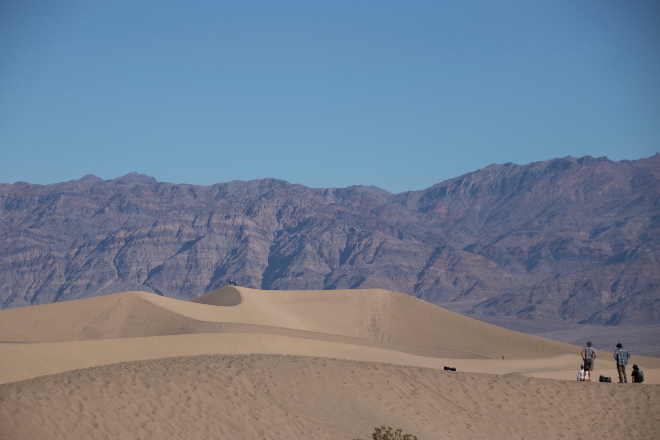Mesquite Flat Sand Dunes in Death Valley National Park